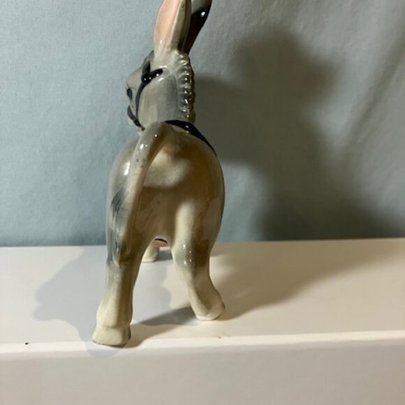 Vintage Ceramic Donkey by Artmark Made in Japan 5" - Picture 5 of 7